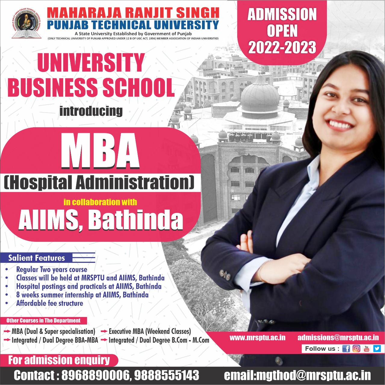 MBA (Hospital Administration)