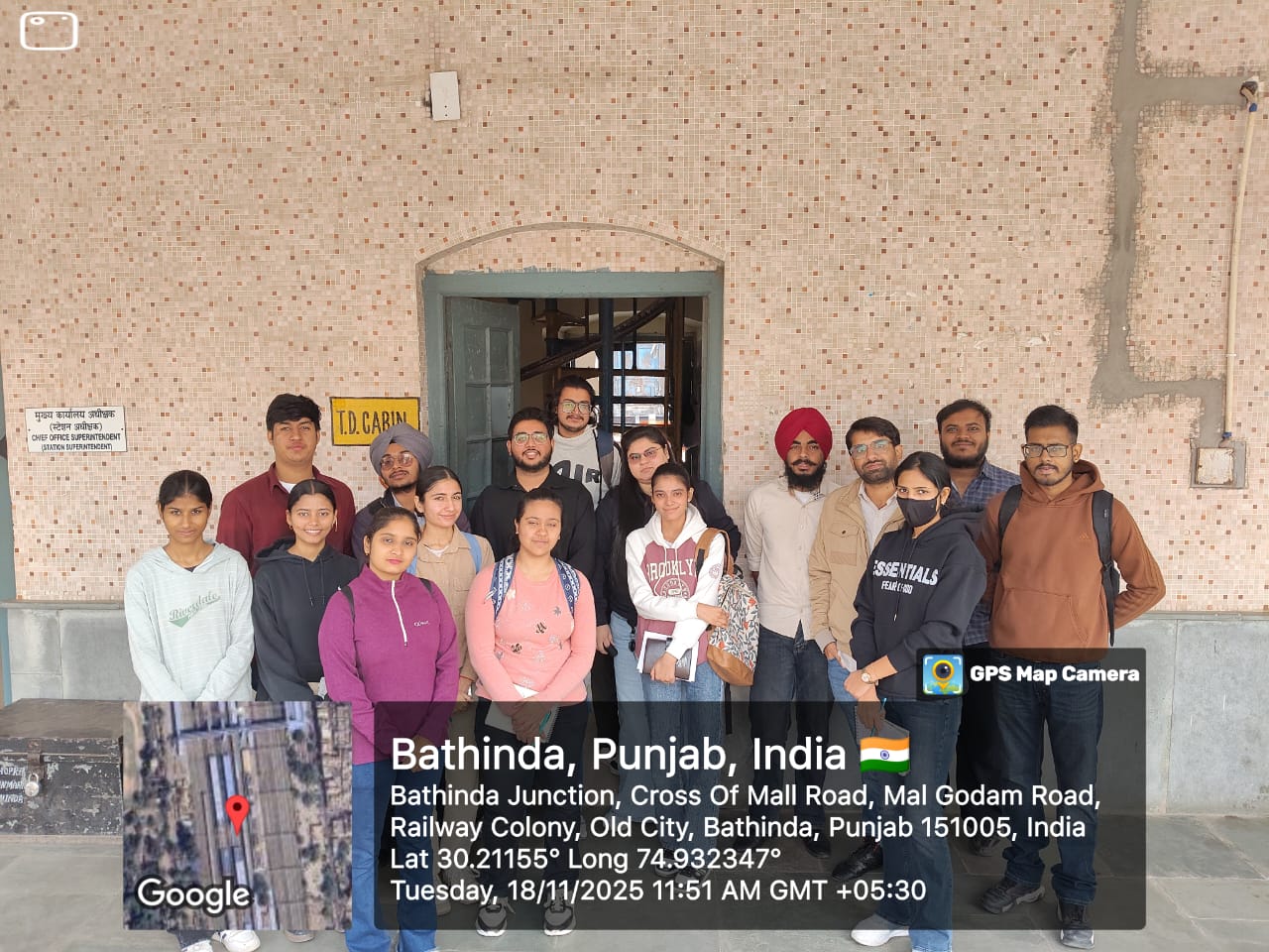 Study at Railway Station